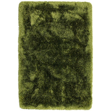 Plush Luxury Super Thick Heavyweight High-Density Hand-Woven Soft High-Pile Plain Polyester Tonal Textured Metallic Shimmer Shaggy Green Rug-Asiatic Carpets-Rug Love - The Most Loved Rug Store